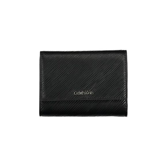 Calvin Klein Black Polyurethane Women Women's Wallet